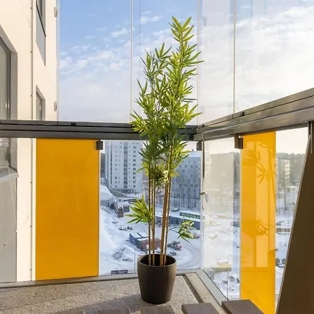 Modern 1br + Balcony By Finnoo Metro